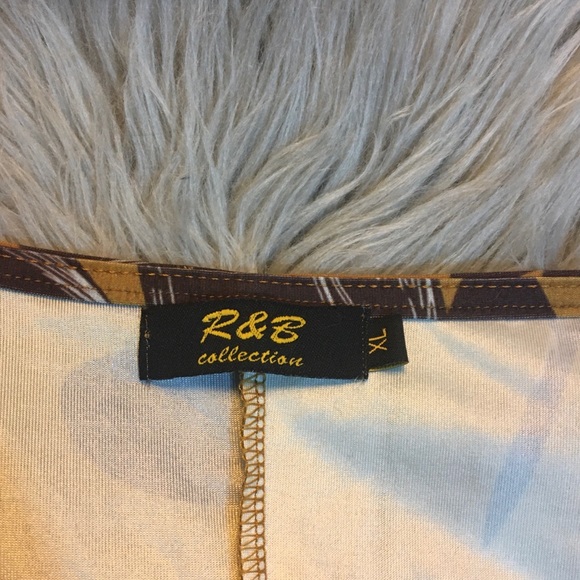 SALE R&B Collections Yellow & Black Shirt Dress XL - Picture 9 of 12